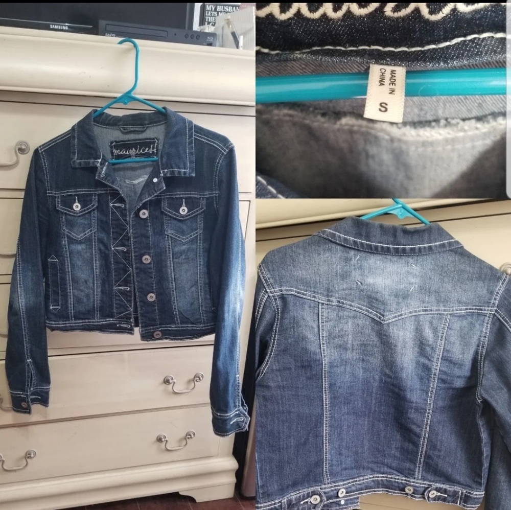Maurices jean jacket -small